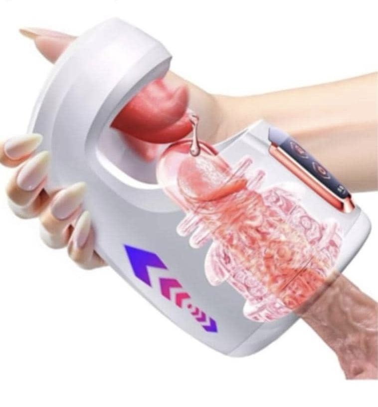 Taza masturbadora + lengua